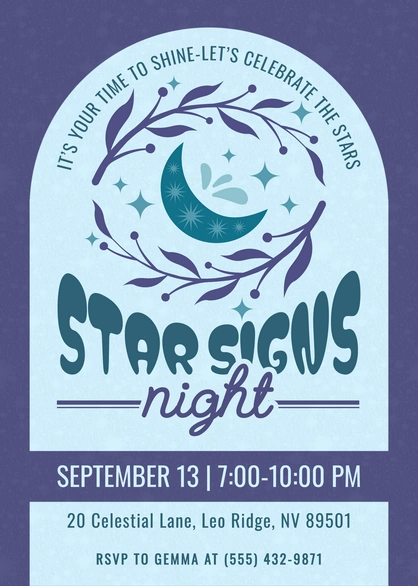 Star Signs Night