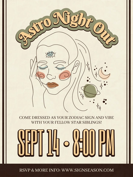 Zodiac Themed Event