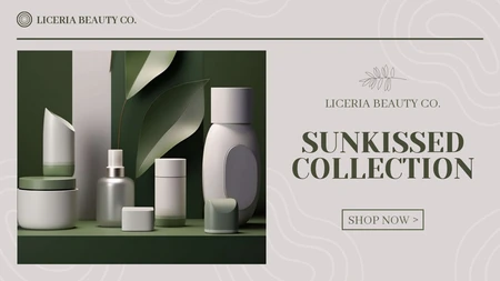 Promotional Banner For Sunkissed Collection