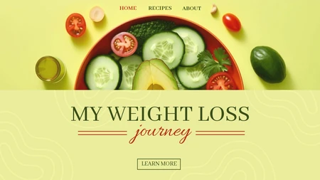 Weight Loss Journey Blog Banner